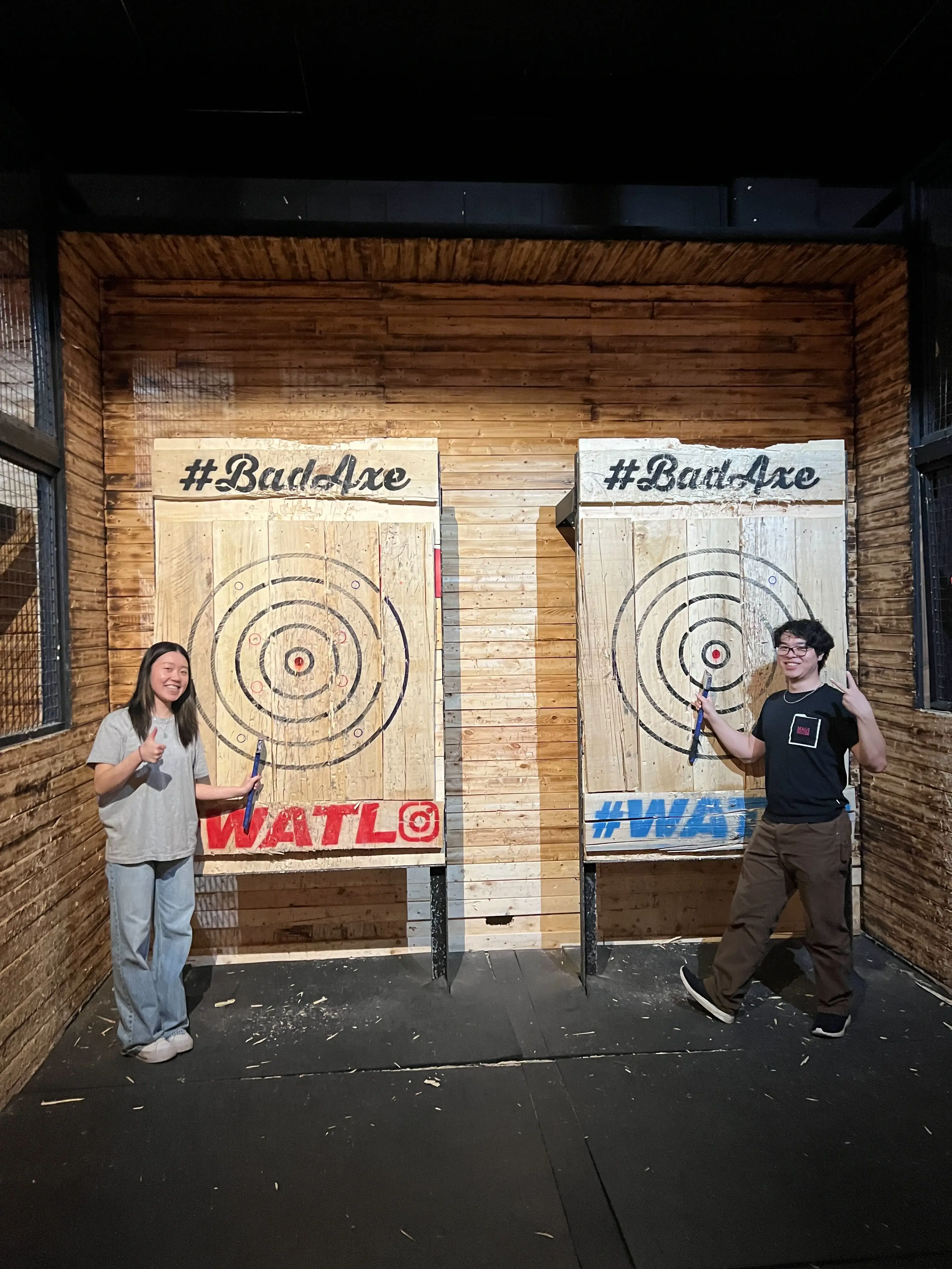 W24 · PM · axe throwing